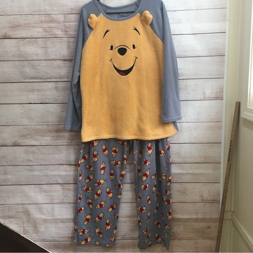 DISNEY WINNIE THE POOH FLEECE PAJAMAS